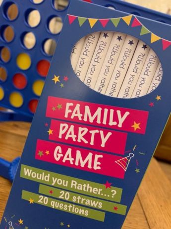 Family Party 'Would Your Rather' Straws - Pack of 20 straws, 8mm x 200mm 