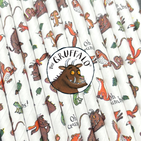 The Gruffalo Paper Straws - Trade Bulk 5,000 Straws 