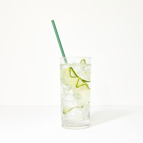 Eco Green Extra Long Narrow Paper Drinking Straw 240x6mm - Wholesale