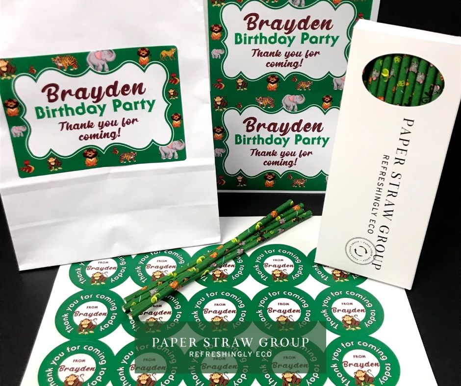 Personalised Party Bag Packs Jungle